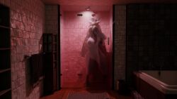 1girls aquaphilia bloodborne breasts bubbles drowning female fingering fromsoftware hips masturbate mythology nude puffy_cheeks pussy shower solo sony_corporation sony_interactive_entertainment underwater vicar_amelia zantzusui