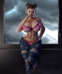 chun-li from capcom by cursedmadara