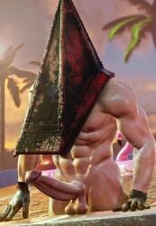 3d big_penis boner cock cum cum_drip cumdrip dick erection gay huge_cock male male_only muscular muscular_male penis pyramid_head silent_hill solo solo_focus solo_male somehappened thick_penis