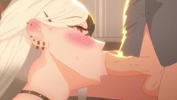1boy 1girls 2d 2d_animation ashtart bare_shoulders black_hair blowjob blowjob_face blue_archive blush clothed clothing cum cum_in_mouth cum_inside dipadri_03 english_subtitles english_text fellatio female japanese_voice_acting kayoko_(blue_archive) light-skinned_female light-skinned_male light_skin long_video longer_than_2_minutes longer_than_30_seconds longer_than_one_minute male mimihungva mindlessswitchva multicolored_hair oral penis penis_in_mouth pleasedbyviolet red_eyes sensei_(blue_archive) subtitled sucking sucking_penis tagme two_tone_hair uncensored video white_hair