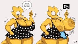 2023 2d 2d_(artwork) 2d_artwork 2girls alphys areola areolae ass assisted_exposure big_areola big_areolae big_ass big_breasts big_butt big_cleavage big_hips big_nipples big_thighs black_and_white_dress blue_body blue_skin blue_skinned_female blush boobs_bigger_than_head boobs_out breast_slip breasts breasts_bigger_than_head breasts_out butt chubby chubby_female cleavage closed_mouth curvaceous curvy curvy_female curvy_figure dialog dialogue dialogue_bubble digital_art digital_drawing_(artwork) digital_media digital_media_(artwork) dress english eyebrows female female_only freckles freckles_on_breasts glasses glasses_on_head hand hand_on_hip hand_up hips huge_areolae huge_ass huge_boobs huge_breasts huge_cleavage huge_hips huge_nipples huge_thighs joaoppereiraus joke large_ass large_breasts laughing looking_down meme monster monster_girl motion motion_lines motion_outline nerd nerdy nerdy_female nipple_slip nipples open_eyes open_mouth partial_female plump polka_dot_dress pulling_down_dress scalie shirt_pull shortstack simple_background speech speech_bubble tagme talking talking_to_another talking_to_partner teeth teeth_showing teeth_visible text text_bubble thick thick_hips thick_legs thick_thighs thighs tits_bigger_than_head tits_out tongue undertale undertale_(series) undyne voluptuous voluptuous_female wide_hips wide_sleeves yellow_body yellow_skin yellow_skinned_female