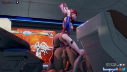 animated bouncing_breasts breast breasts d.va doggy_style dva female femdomvr male overwatch pegging penis pussy sfm sound strap_on tagme thenaysayer34 uncensored video virtual_reality