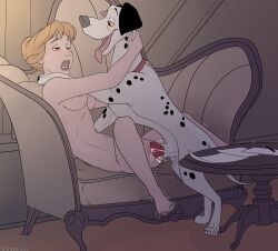 101_dalmatians animal anita_radcliffe backlash91!101_dalmatians balls barefoot blush blushing breasts canid canine canine_penis canis dalmatian disney domestic_dog female female_on_feral feral feral_on_female feral_on_human feral_penetrating human_on_feral knot male medium_breasts missionary_position nipples nude penis pongo pussy sex sheath straight tongue tongue_out vaginal_penetration zoophilia