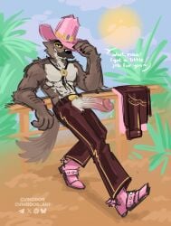 mr. wolf (the bad guys) from dreamworks by cvinodor
