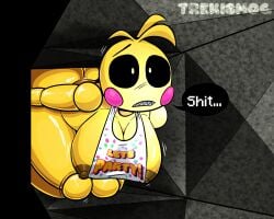 1girls animatronic_female areolae artist_name big_ass big_breasts big_butt curvy fat_ass fat_butt female female_focus female_only five_nights_at_freddy's fnaf nipples robot stuck stuck_in_vent tagme thick_thighs toy_chica_(fnaf) toy_chica_(love_taste) trekismog