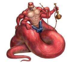 2_penises animal_genitalia animal_penis apode belly bodily_fluids coiling crius diphallia diphallism draconcopode genital_fluids genitals hemipenes hi_res hookah knot legless limb male multi_arm multi_genitalia multi_limb multi_penis muscular naga nhanduc nude penis precum reptile ribbed_penis scalie serpentine smoking snake solo