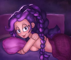1girls 2026 2026s 2d 2d_(artwork) 2d_artwork alternate_ass_size alternate_body_type alternate_breast_size animate_inanimate ass bed big_ass big_breasts big_butt black_eyes braid braided_hair braided_ponytail braids breasts completely_naked completely_naked_female completely_nude completely_nude_female curvy curvy_female curvy_figure digital_art digital_drawing digital_drawing_(artwork) digital_media digital_media_(artwork) digital_painting digital_painting_(artwork) doll doll_girl doll_joints english english_dialogue english_text eyelashes fat_ass fat_butt female female_focus female_only hair hourglass_figure hourglass_figured_female humanoid humanoid_female inanimate_animate laying_down laying_on_bed laying_on_stomach lily_lovebraids living_toy long_hair long_purple_hair mascot_horror mob_entertainment mob_games naked naked_female noseless not_furry nude nude_female ponytail ponytail_(hair) ponytail_female poppy_playtime poppy_playtime_(chapter_5) purple_hair smile smiling thick thick_ass thick_butt thick_hips thick_legs thick_thighs upper_body video_games wide_hips wide_thighs sideboob pillow pillow_hug hugging_pillow hugging half-closed_eyes eyes_half_open tongue tongue_out side_view solo solo_focus solo_female blanket bed_sheet mignonette