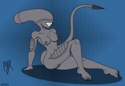 alien alien_(franchise) pro_wrestler samantha teamavalanchemember2 wrestler xenomorph