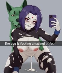 after_sex beast_boy big_breasts big_thighs bite bite_mark bruise bruised canine cum cum_in_pussy cum_inside cum_on_pussy dc dc_comics dc_extended_universe dog_ears doggy_style e-girl egirl english_text excessive_cum female female_human/male_feral female_on_feral feral feral_on_female feral_on_human feral_penetrating feral_penetrating_human goth goth_girl human human_female human_on_feral human_penetrated interspecies kissing leaking_cum lipstick makeup makeup_running nipples pussy raven_(dc) ripped_clothing ripped_pants runny_makeup saliva saliva_trail scarabeo scarabeo_k scratches scratching short_hair smile snapchat teen_titans thick_thighs tongue tongue_kiss tongue_out wet_pussy zoophilia