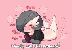 1girls anthro ass big_ass big_butt blush chibi closed_eyes female female_pokemon gardevoir hearts name_drop nintendo panties pink_background pokémon_(species) pokemon pokemon_(species) pokemon_rse redditoir saltyxodium solo text thick_thighs thighs underwear wholesome