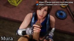 3d animated asuka_kazama big_penis blender cum cum_on_face facial foreskin handjob kazama_asuka large_penis mura_tpg no_sound partial_male pov pov_eye_contact sportswear tagme tekken tekken_7 tomboy uncut video