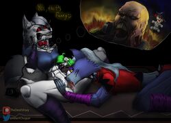loona (helluva boss) from five nights at freddy's by devilsfoxy