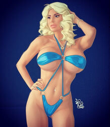 bikini bimbo blonde_hair busty instagram pinup plasticbarbie2000 rsterling skyler_nicole