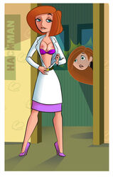 2girls ann_possible belt biting_lip blue_eyes bra_down brown_hair disney disney_channel female female_only hackman heels high_heels kim_possible kimberly_ann_possible milf mother_and_daughter multiple_girls nipples purple_bra shocked short_hair straight_hair undressing