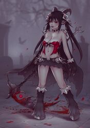 baphomet (monster girl encyclopedia) from halloween by soranamae