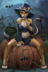 furry halloween halloween_costume happy_halloween kiara lioness milf reallynxgirl the_lion_king trick_or_treat