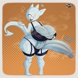 1futa ass ass_bigger_than_head ball_bra balls big_ass big_balls big_butt big_penis blue_lipstick bottom_heavy bra bubble_butt capy_b character_request chesticles curvaceous curvy curvy_figure english_text erection foreskin futa_only futanari horns huge_ass huge_balls huge_cock hyper_balls hyper_penis lipstick monster monster_girl musk musk_clouds musky_balls musky_cock no_eyes nude onomatopoeia partially_retracted_foreskin penis sharp_teeth solo solo_futa steam steaming_body steamy_penis tail text thick_thighs throbbing_penis uncircumcised voluptuous voluptuous_futanari wide_hips