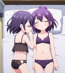 acro_trip ai_generated date_chizuko haraga_kurumi kimi_no_koto_ga_dai_dai_dai_dai_daisuki_na_100-nin_no_kanojo sleeping