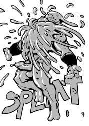 absorption anthro balls big_balls big_penis blush cock comic dick flexing furry fusion gay glasses goat goo_creature goo_transformation hair homosexual hooves horn majin_buu male male/male male_only merging muscles muscular muscular_male news_reporter penis slime testicles transformation trencalos twink vein veiny_penis