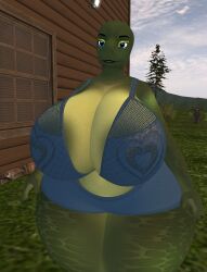 3d big_ass big_breasts breasts bubble_butt cleavage female ferialexonar huge_ass huge_breasts reptile tagme thick_thighs turtle wide_hips