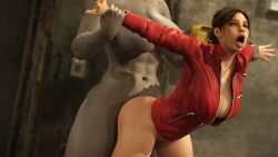 1futa 1girls 3d big_ass big_breasts bigger_futa breasts bust busty capcom claire_redfield curvaceous curvy curvy_figure dickgirl dickgirl/female female female_on_futa futa/female futa_on_female futanari futanari/female height_difference hips huge_ass huge_breasts large_ass large_breasts larger_futanari light-skinned_female light-skinned_futanari light_skin mature mature_female ms._x otacon212 pale-skinned_futanari pale_skin resident_evil resident_evil_2 rule_63 shorter_female size_difference slim_waist smaller_female taller_futa thick thick_hips thick_legs thick_thighs thighs tyrant voluptuous voluptuous_female voluptuous_futanari waist wide_hips
