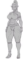 1girls abs big_ass big_breasts big_thighs breasts breath_of_the_wild chest curvaceous curvy curvy_figure davespinup digital_media_(artwork) female gerudo hips hourglass_figure huge_ass huge_breasts huge_thighs large_ass large_breasts large_thighs legs mature mature_female muscular muscular_female nintendo slim_waist the_legend_of_zelda the_legend_of_zelda:_breath_of_the_wild thick thick_hips thick_legs thick_thighs thighs voluptuous waist wide_hips wide_thighs