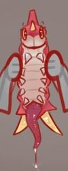 arthropod bodily_fluids carrying_another feral generation_3_pokemon genital_fluids genitals hi_res looking_at_viewer male nintendo penis pokemon pokemon_(species) precum solo tapering_penis wurmple xurora yellow_sclera