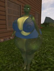 big_ass big_breasts breasts bubble_butt cleavage female ferialexonar huge_ass huge_breasts reptile tagme thick_thighs turtle wide_hips