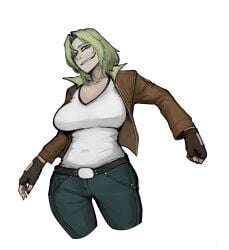 1girls airborne american american_female belt belt_buckle big_breasts blonde_hair blue_eyes breasts enormous_breasts fatal_fury fatal_fury:_city_of_the_wolves female female_only female_terry fingerless_gloves garou:_mark_of_the_wolves gigantic_breasts gloves huge_breasts jacket jeans king_of_fighters leather_jacket looking_at_viewer looking_down looking_down_at_viewer massive_breasts mature_female png rule_63 short_hair smile smiling snk snk_heroines:_tag_team_frenzy solo tagme terry_bogard thick_thighs timur24k transparent_background venus_body white_shirt wide_hips