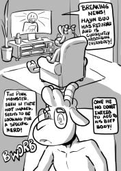 absorption anthro balls big_balls big_penis blush cock comic dick flexing furry fusion gay glasses goat goo_creature goo_transformation hair homosexual hooves horn majin_buu male male/male male_only merging muscles muscular muscular_male news_reporter penis slime testicles transformation trencalos twink vein veiny_penis