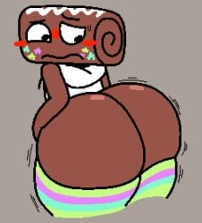 1boy ass_focus big_ass cooluthink cosmo_(dandy's_world) dandy's_world femboy tagme thick_thighs thighhighs