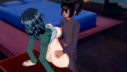 3d against_wall ahe_gao animated bed cum doggy_style fubuki_(one-punch_man) jkhh koikatsu longer_than_5_minutes one-punch_man paizuri tagme vaginal_penetration video