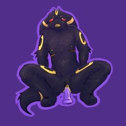 1:1 2025 ahe_gao andromorph anthro artist_name black_body black_fur chemicalcreature clitoris colored crouching digital_drawing_(artwork) digital_media_(artwork) dildo eeveelution fangs front_view fur generation_2_pokemon genitals intersex looking_pleasured looking_up markings mastectomy_scar masturbation navel nintendo nipples open_mouth penetration pokemon pokemon_(species) pubes purple_dildo red_eyes scar sex_toy shaded signature solo spread_legs spreading teeth text trans_(lore) trans_man_(lore) umbreon vaginal_penetration vaginal_penetration vulva watermark yellow_markings yellow_nipples yellow_vulva