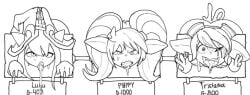 faetomi for_sale forced_prostitution free_use lulu_the_fae_sorceress poppy prostitution public_exposure public_humiliation public_sex public_use restrained shortstack tristana yordle