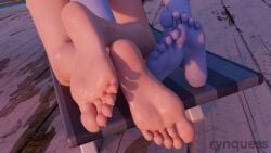 3d feet female juno_(overwatch) overwatch overwatch_2 rynquess soles toes widowmaker