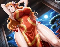 nami (one piece) from one piece by jemmasoria