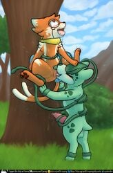 absurd_res anal anal_sex balls blush bodily_fluids bound buizel bulbadour bulbasaur buttplug buttplug_in_ass buttplug_insertion canid clitoral clitoris closed_eyes cloud crumb_(buizel) cunnilingus detailed_background digital_media_(artwork) duo ejaculation english_text erection excessive_genital_fluids excessive_pussy_juice female feral fur generation_1_pokemon generation_2_pokemon generation_4_pokemon genital_fluids genitals grass heart_eyes heart_symbol hi_res houndour looking_pleasured male male/female mammal masturbation mountain nintendo object_in_ass open_mouth oral orange_body orgasm outside outside_masturbation outside_sex paws penetration penis plant plug_(sex_toy) plug_insertion pokemon pokemon_(species) precum pussy pussy_ejaculation rymherdier sex sex_toy sex_toy_in_ass sex_toy_insertion shrub sky smile tail tentacle text tongue tongue_out tree url vaginal_fluids vaginal_penetration vine_bondage vine_tentacles vines
