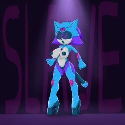 1:1 2014 anthro anthrofied areola big_breasts blaze_the_cat breasts camel_toe clothed clothing domestic_cat erect_nipples felid feline felis female gevind huge_breasts mammal mind_control nipples sega skimpy solo sonic_(series) sonic_the_hedgehog_(series)