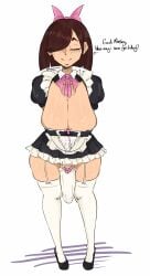 1futa beauty_mark big_breasts big_penis bow bow_ribbon closed_eyes cock_sock english_text full-package_futa full-package_futanari futa_only futanari futanari garter_straps gloves high_heels jeteggs large_breasts large_penis maid maid_outfit maid_uniform original original_character ribbon smile smiling_at_viewer solo solo_focus talking_to_viewer thick_legs thick_lips thick_penis thick_thighs thigh_highs thighhighs thighs