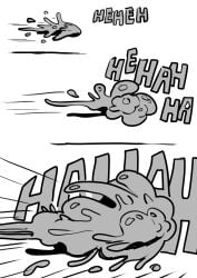 absorption anthro balls big_balls big_penis blush cock comic dick flexing furry fusion gay glasses goat goo_creature goo_transformation hair homosexual hooves horn majin_buu male male/male male_only merging muscles muscular muscular_male news_reporter penis slime testicles transformation trencalos twink vein veiny_penis