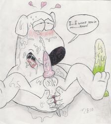 anthro anus brian_griffin cum dog family_guy male male_only nude penis solo tagme zb