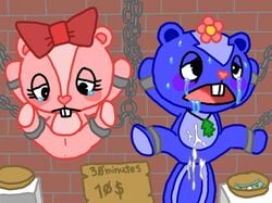 bondage bow chipmunk crying cum flower forced_prostitution giggles giggles_(htf) girl happy_tree_friends mondo_media petunia petunia_(htf) prostitution rape skunk tagme unconsentual_prostitution