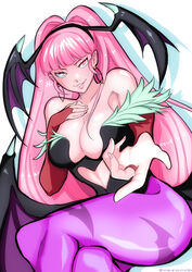 hilda valentine goneril from darkstalkers by ceroccb
