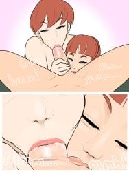 female incest jopuari male milf mother_and_daughter oral original tagme