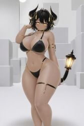 ai_generated big_breasts bikini eye_yellow roblox roblox_avatar roblox_game tagme tail