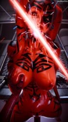 1boy 1boy1girl 1girl 1girl1boy 1girls against_table artist_name black_nails black_tattoo breast_grab breasts darth_maul darth_talon female female_penetrated full_body_tattoo giver_pov glowing_eyes hand_on_another's_breast hand_on_breast hand_on_table headpiece interracial interracial_sex large_breasts lekku licking lightsaber looking_at_another looking_at_viewer male male_penetrating male_penetrating_female male_pov nail_polish nipples on_table pov red_skin red_skinned_female red_skinned_male ruadhnait3dx sex sith sith_eyes sith_lady star_wars tattoo tattooed_arm tattooed_body tattooed_chest tattooed_leg tattooed_shoulder tattoos tongue tongue_out twi'lek vaginal_penetration vaginal_sex watermark zabrak