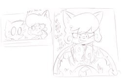 anthro anthro_on_anthro anthro_penetrated anthro_penetrating anthro_penetrating_anthro bath bathroom domestic_cat felid feline felis leo_(vg_cats) leos_mom_(vg_cats) manwithnobats tagme vg_cats