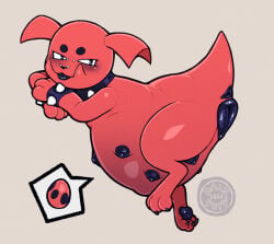 animal_genitalia animal_vulva anus belly belly_nipples blush bracelet bridge_piercing canid canine canine_genitalia canine_vulva collar dalipuff dark_pawpads dark_tongue darkened_anus darkened_genitalia darkened_nipples darkened_vulva digital_media_(artwork) egg eggnant facial_piercing female female_feral feral furaffinity generation_2_pokemon genitals granbull jewelry mammal navel nintendo nipples nose_piercing pawpads piercing pokemon pokemon_(species) pokemon_egg pokemon_only pregnant pregnant_female pregnant_feral puffy_nipples raised_tail spiked_bracelet spikes tail tail_anus thick_tail tongue tongue_out vulva
