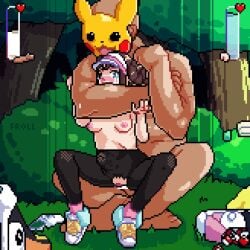 1boy 1girls animated breasts crying female froll nintendo nipples pantyhose penetration penis pixel_animation pixel_art pokemon pokemon_bw pokemon_bw2 rape rosa_(pokemon) sex tears torn_pantyhose
