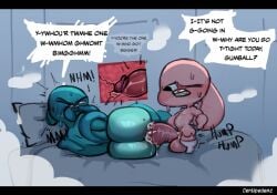anais_watterson anthro anthro_on_anthro anthro_penetrated anthro_penetrating anthro_penetrating_anthro centipedemc gumball_watterson incest tagme the_amazing_world_of_gumball